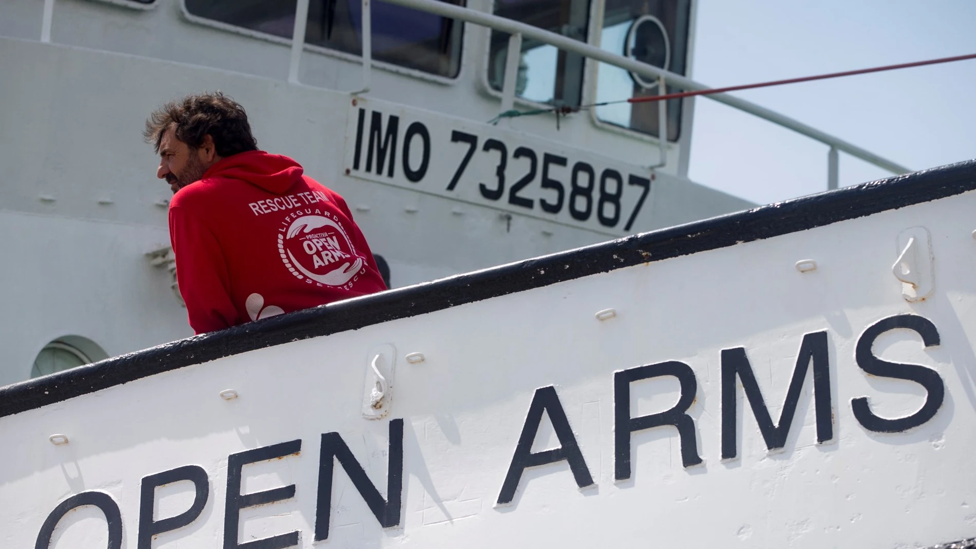 Oscar Camps en el Open Arms Oscar Camps en el Open Arms