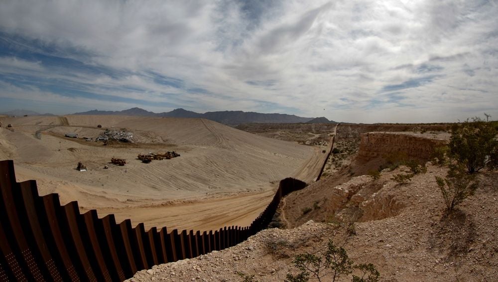 Imagen del muro fronterizo de EEUU (Archivo)