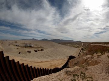 Imagen del muro fronterizo de EEUU (Archivo)