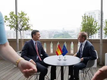 Pedro Sánchez y Donald Tusk Pedro Sánchez y Donald Tusk