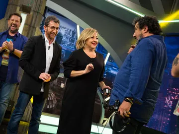 Carlos Latre ha conseguido desatar las risas con el ‘Teléfono escacharrado de imitaciones’ en 'El Hormiguero 3.0’ Carlos Latre ha conseguido desatar las risas con el ‘Teléfono escacharrado de imitaciones’ en 'El Hormiguero 3.0’