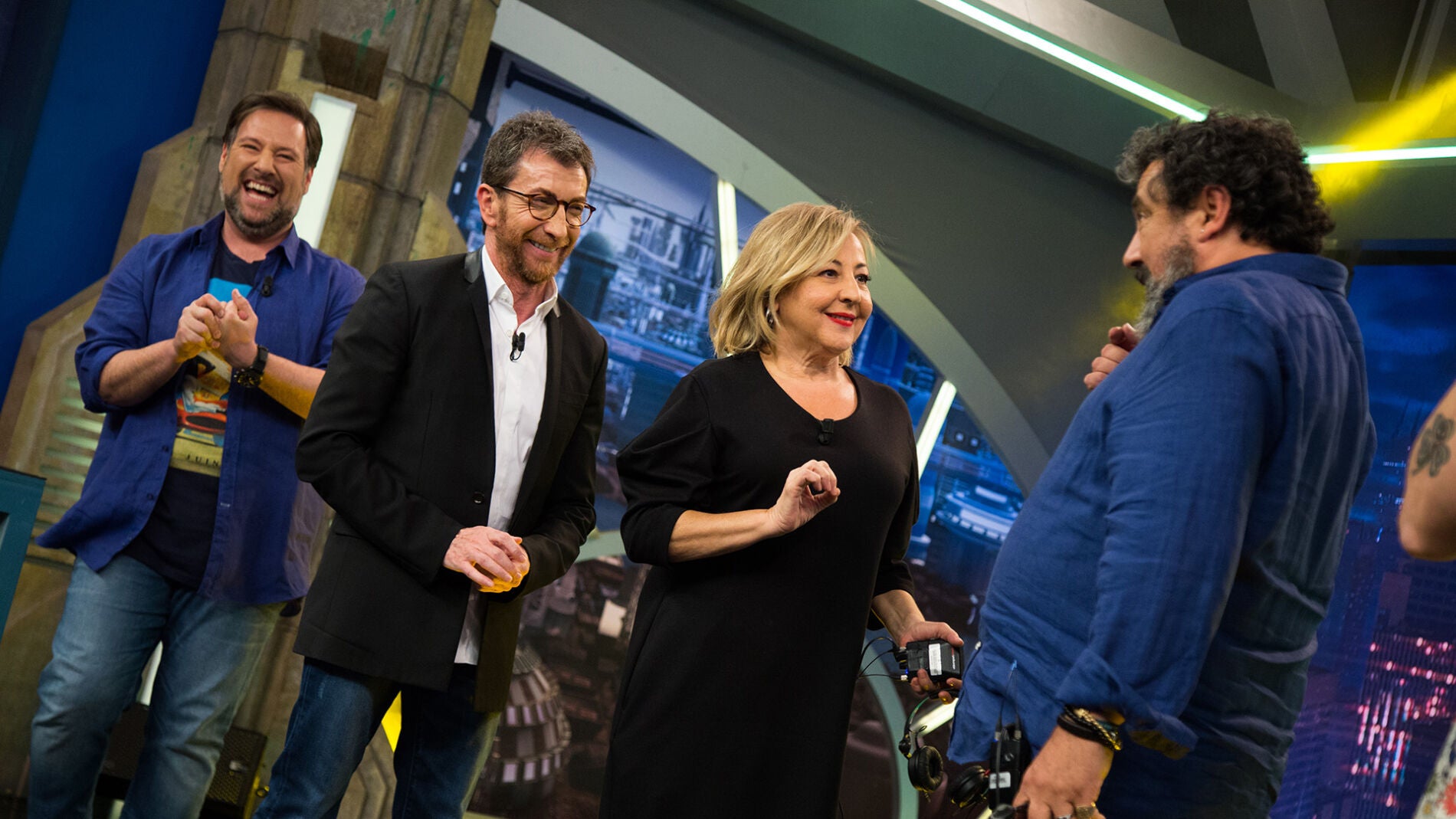 Carlos Latre ha conseguido desatar las risas con el ‘Teléfono escacharrado de imitaciones’ en 'El Hormiguero 3.0’ 