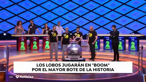 'Los Lobos' jugarán en '¡Boom! por el mayor bote de la historia 'Los Lobos' jugarán en '¡Boom! por el mayor bote de la historia