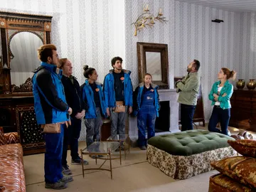 El antes y el después de la casa de invitados de Lorenzo Castillo: el jurado aplaude el salón y el mirador rústico El antes y el después de la casa de invitados de Lorenzo Castillo: el jurado aplaude el salón y el mirador rústico