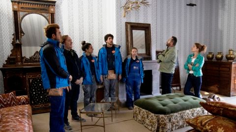 El antes y el despu&eacute;s de la casa de invitados de Lorenzo Castillo: el jurado aplaude el sal&oacute;n y el mirador r&uacute;stico