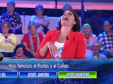 La divertida imitación del ‘Risitas’ de Silvia Abril en ‘¡Ahora caigo!’ La divertida imitación del ‘Risitas’ de Silvia Abril en ‘¡Ahora caigo!’