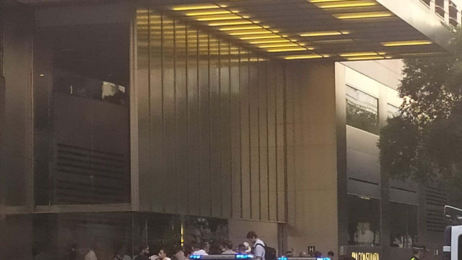 Desalojo en un hotel en Barcelona por un peque&ntilde;o incendio