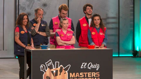 La hilarante ronda de preguntas con la que los aspirantes a finalistas ponen a prueba sus conocimientos sobre bricolaje y decoraci&oacute;n