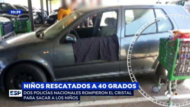 Salvan a dos bebés abandonados por sus padres en un coche en un párking de Menorca en plena ola de calor