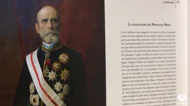 Un diplomático canario en las negociaciones de paz con Pekín