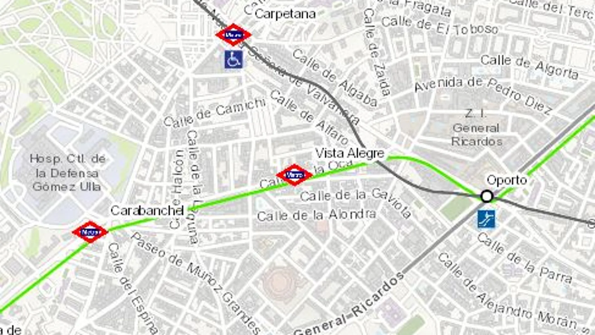 Plano del Metro de Madrid Plano del Metro de Madrid