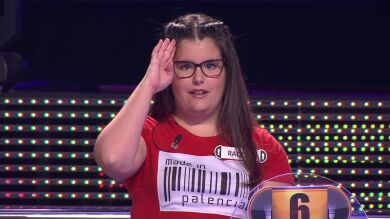 La bonita presentación en lengua de signos de Raquel en ‘¡Ahora caigo!’