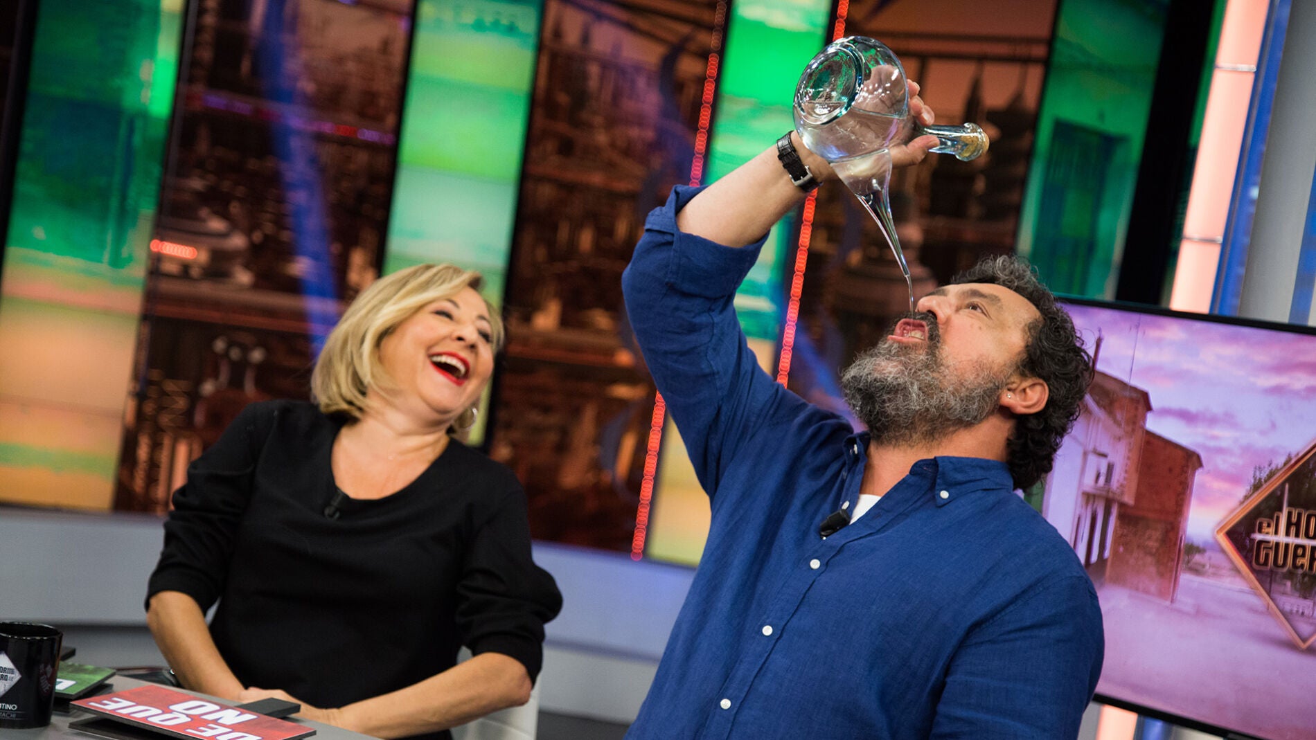 Carmen Machi y Paco Tous sacan su lado más rural en ‘El Hormiguero 3.0’