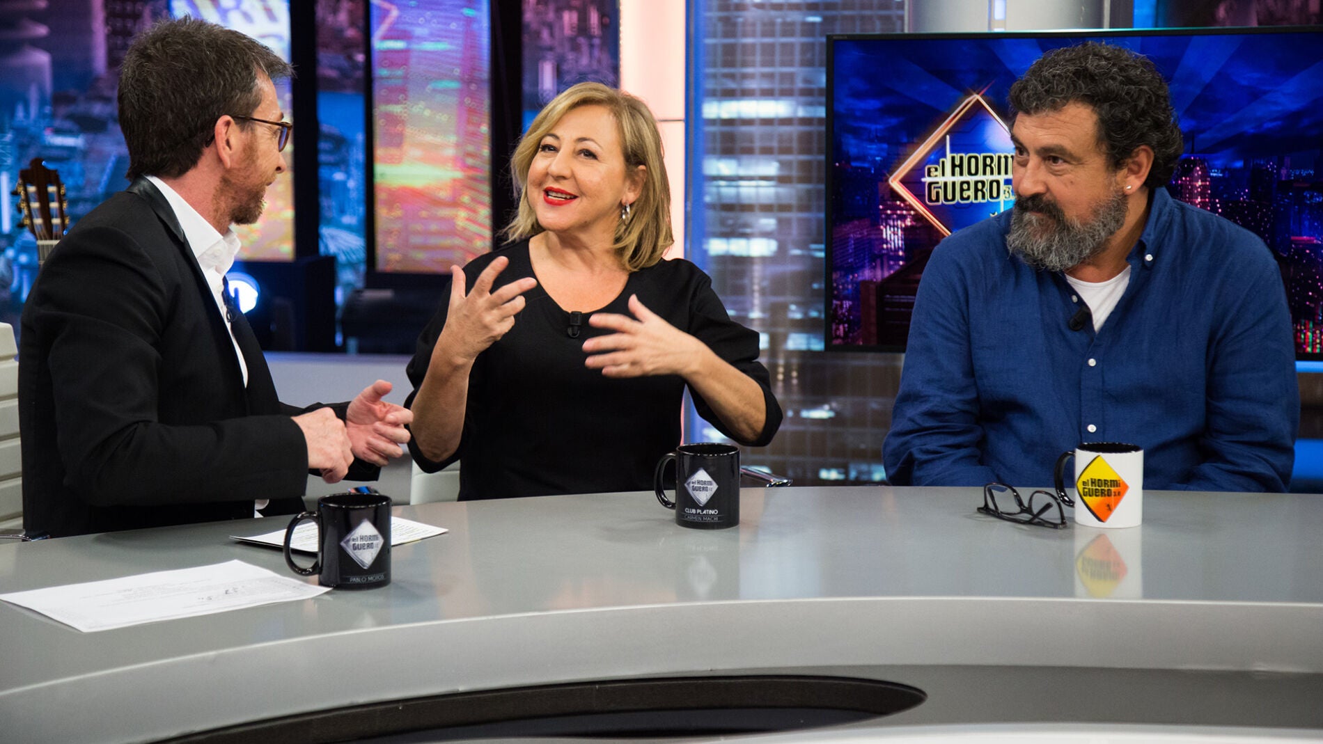 Carmen Machi: “Yo tengo como referente a Manuela Carmena”