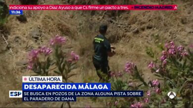 La Guardia Civil busca el cuerpo de Dana en los alrededores de su vivienda