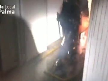 Así ha quedado el interior del hotel de Mallorca tras el incendio Así ha quedado el interior del hotel de Mallorca tras el incendio