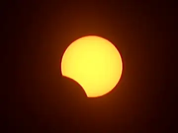 El eclipse solar, en directo El eclipse solar, en directo