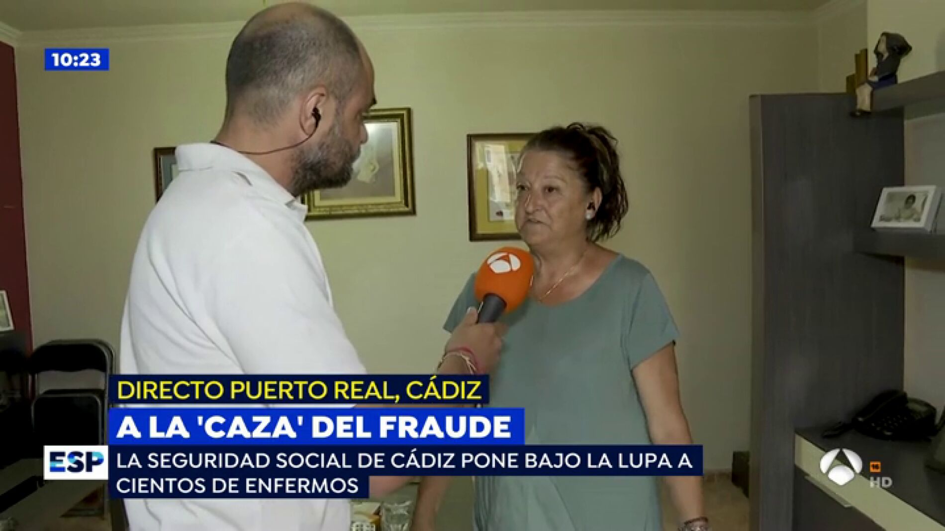 CAZA DE FALSOS ENFERMOS