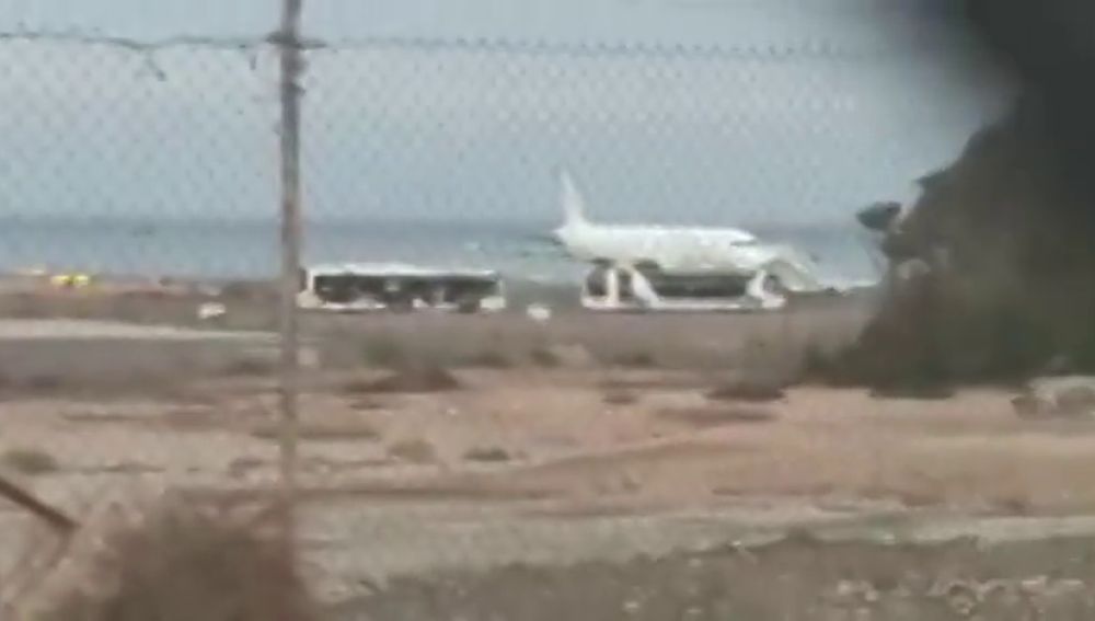 Falsa alarma de bomba en un vuelo en Fuerteventura