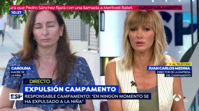 Susanna Griso, al director del campamento en el que supuestamente han expulsado a una niña: 