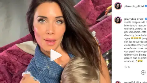 El vídeo de Pilar Rubio El vídeo de Pilar Rubio