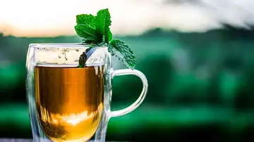 Jarra de té verde Jarra de té verde