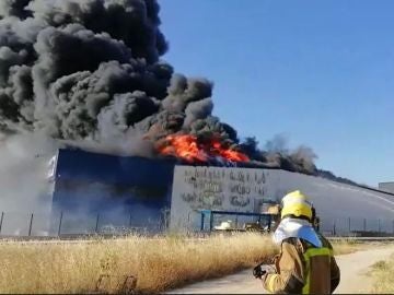 Incendio en Cervera