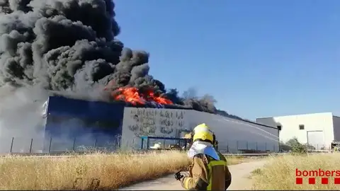 Incendio en Cervera Incendio en Cervera