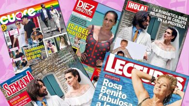 La resaca de la boda de Carlota Casiraghi y Rosa Benito en bikini a los 63 años 