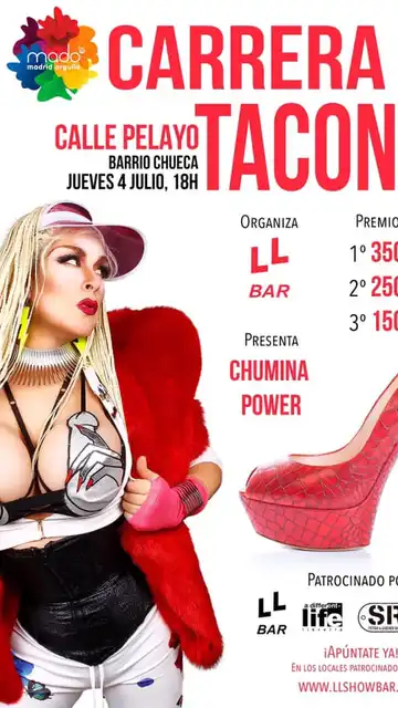 Carrera de Tacones - Orgullo gay Madrid 2019 Carrera de Tacones - Orgullo gay Madrid 2019