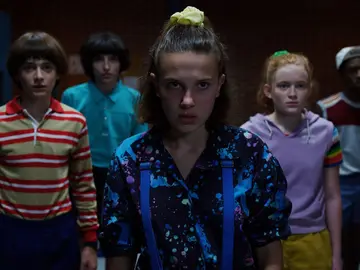 Los niños de 'Stranger Things' en la tercera temporada Los niños de 'Stranger Things' en la tercera temporada