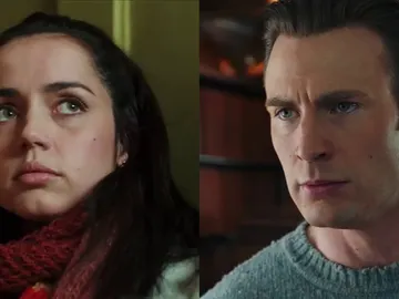 Ana de Armas y Chris Evans en 'Knives Out' Ana de Armas y Chris Evans en 'Knives Out'