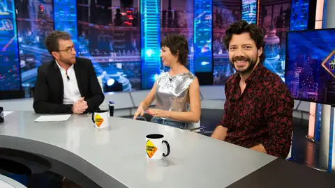 Las canciones "pegamento" de 'La casa de papel' y 'El Hormiguero 3.0' Triunfan durante la visita de Úrsula Corberó y Álvaro Morte.