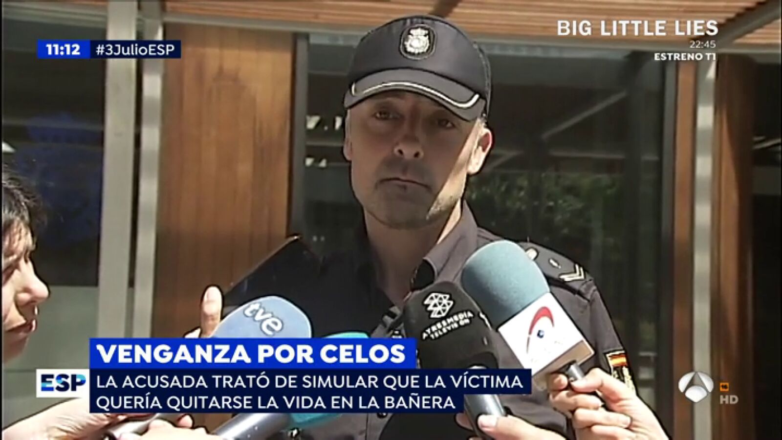 El agente que salvó a la mujer sedada y acuchillada en Vigo: 