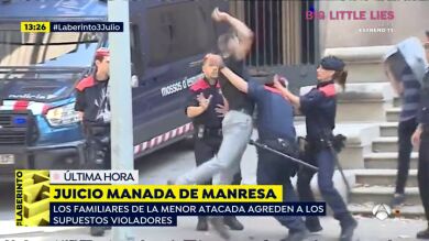 El tío de la niña de 14 años que sufrió una violación múltiple en Manresa intenta agredir a los acusados
