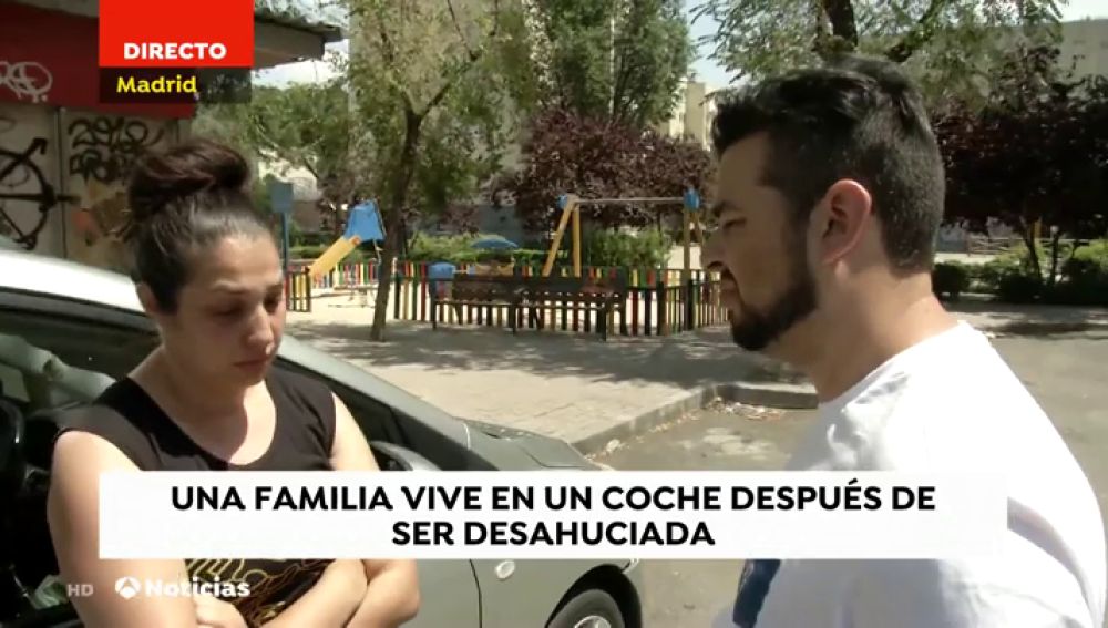Desahucian a un matrimonio en Madrid con dos hijos, uno de ellos con un 36% de discapacidad