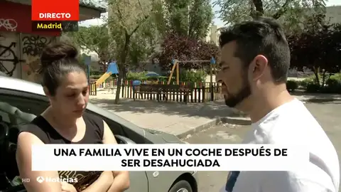 Desahucian a un matrimonio en Madrid con dos hijos, uno de ellos con un 36% de discapacidad Desahucian a un matrimonio en Madrid con dos hijos, uno de ellos con un 36% de discapacidad