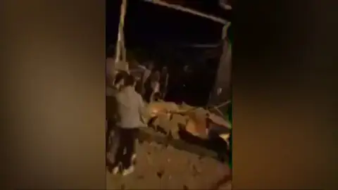 Bombardeo en Trípoli Bombardeo en Trípoli