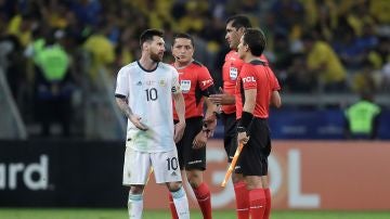 Messi explota tras caer eliminado de la Copa América