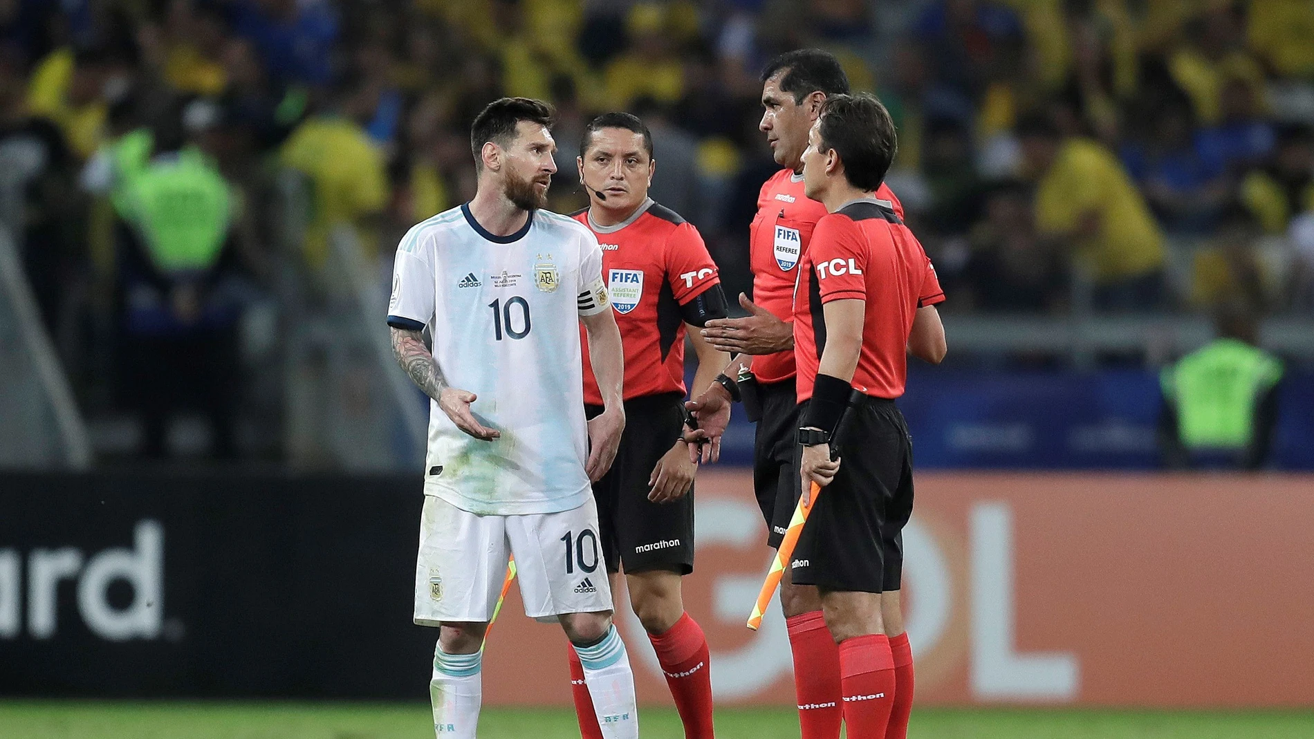 Messi explota tras caer eliminado de la Copa América Messi explota tras caer eliminado de la Copa América