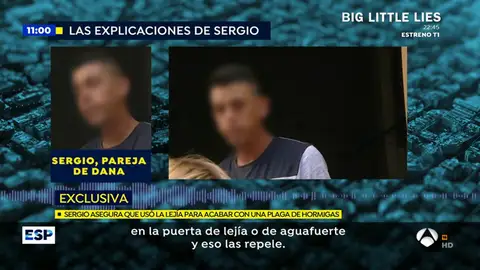 Sergio, pareja de Dana. lejia