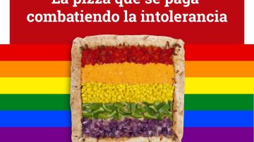 Esta es la Telepizza Rainbow