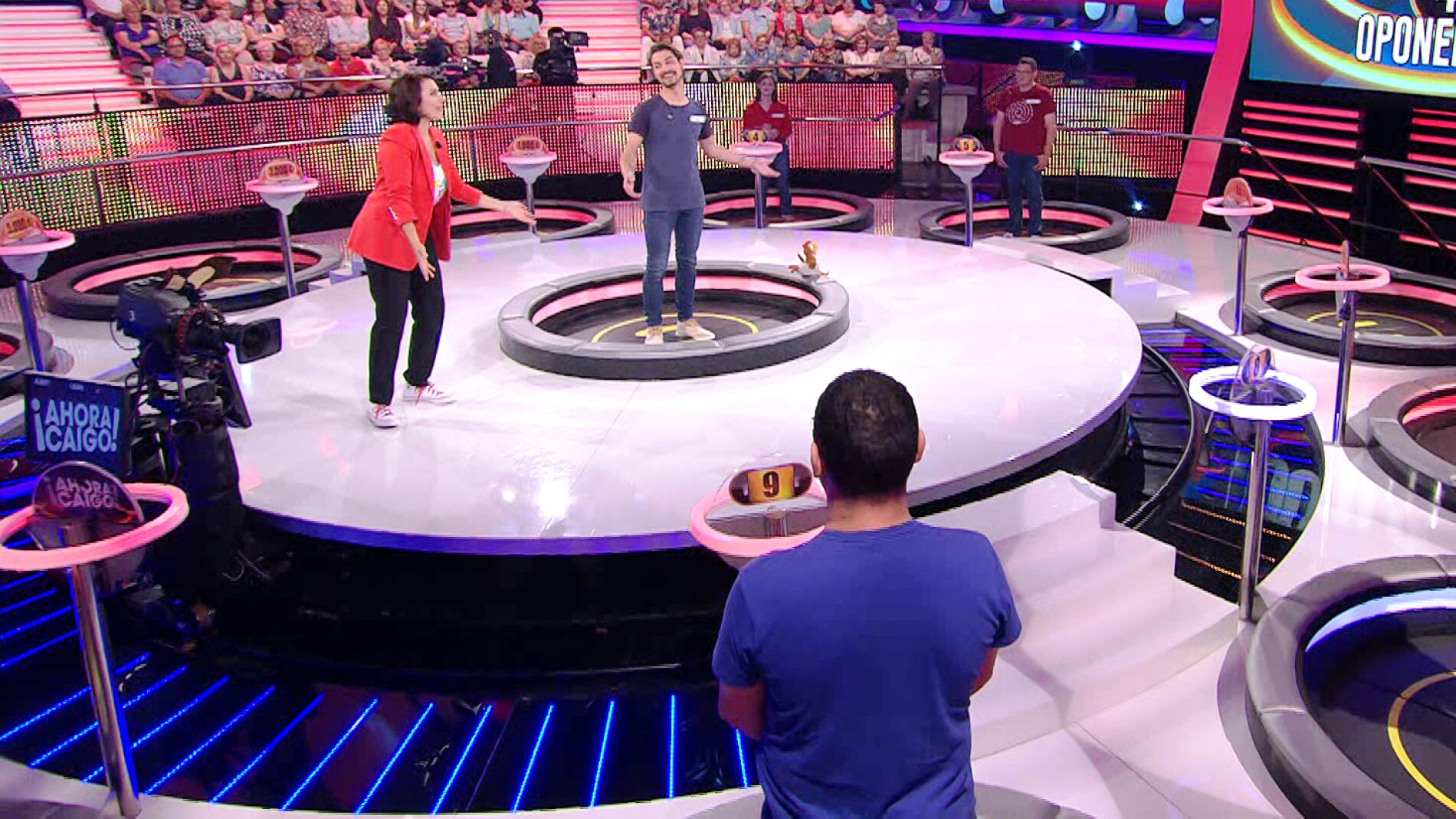 La cariñosa dedicatoria musical de todo '¡Ahora caigo!' a Arturo Valls