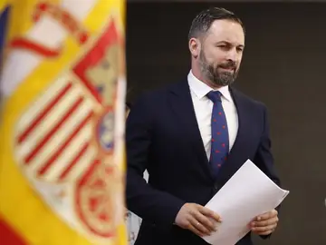 El presidente de Vox, Santiago Abascal El presidente de Vox, Santiago Abascal