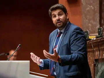 El candidato a la presidencia de la Comunidad de Murcia, Fernando López Miras El candidato a la presidencia de la Comunidad de Murcia, Fernando López Miras