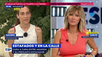  El tenso cara a cara entre un estafador inmobiliario y su víctima: 