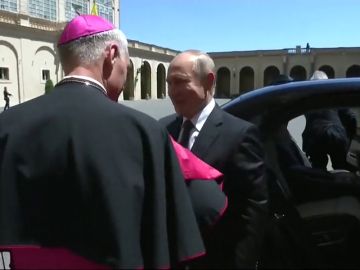 Putin relanza en Roma diálogo con Italia y se reúne de nuevo con el papa