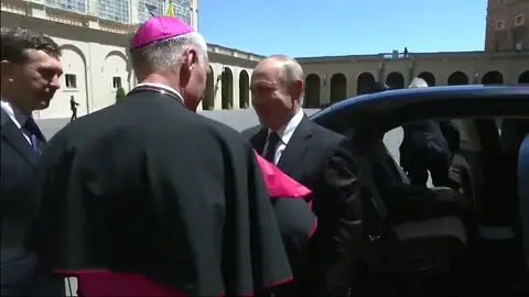 Putin relanza en Roma diálogo con Italia y se reúne de nuevo con el papa Putin relanza en Roma diálogo con Italia y se reúne de nuevo con el papa