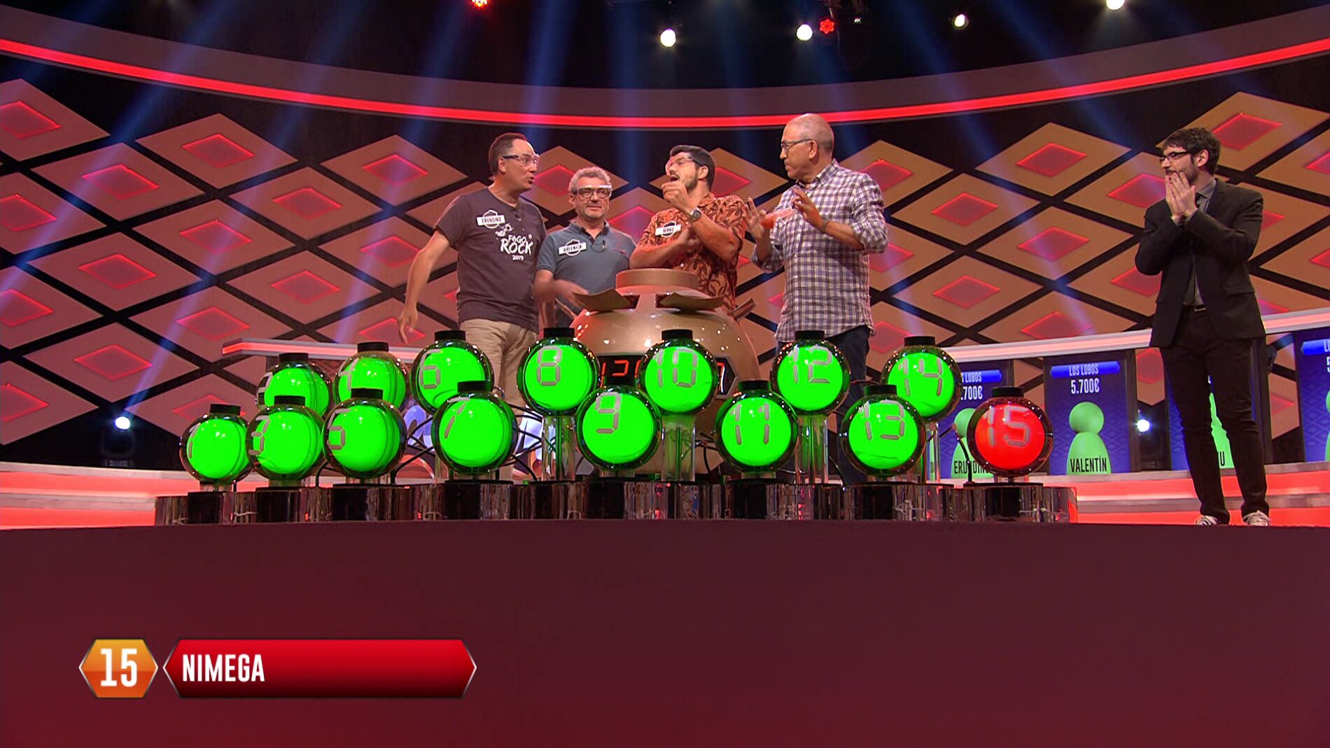 'Los Lobos', a una pregunta del bote de '&iexcl;Boom!', fallan un dato que se sab&iacute;an