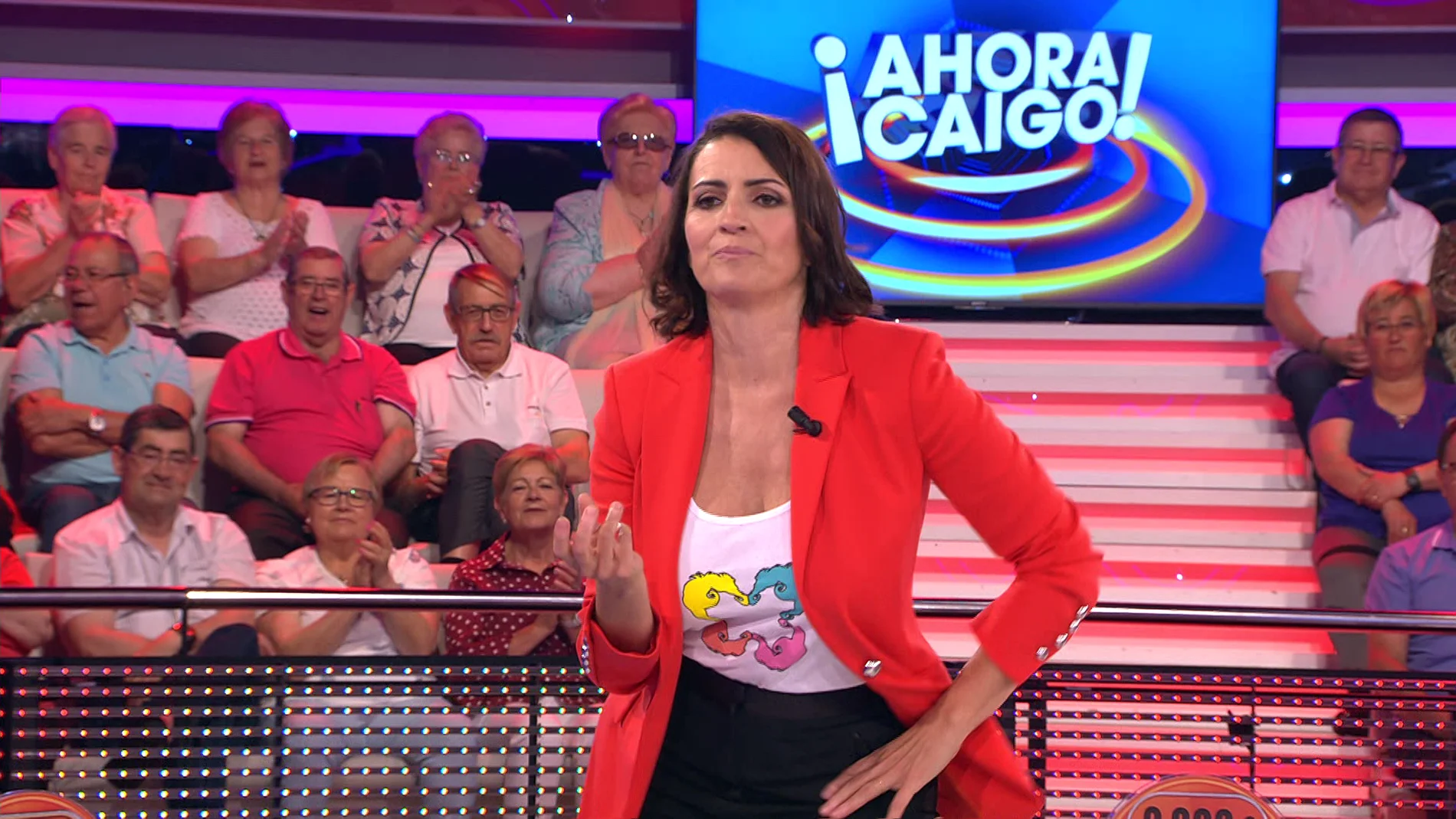 Silvia Abril se atreve a bailar el 'Paco, Paco, Paco' en '¡Ahora caigo!'